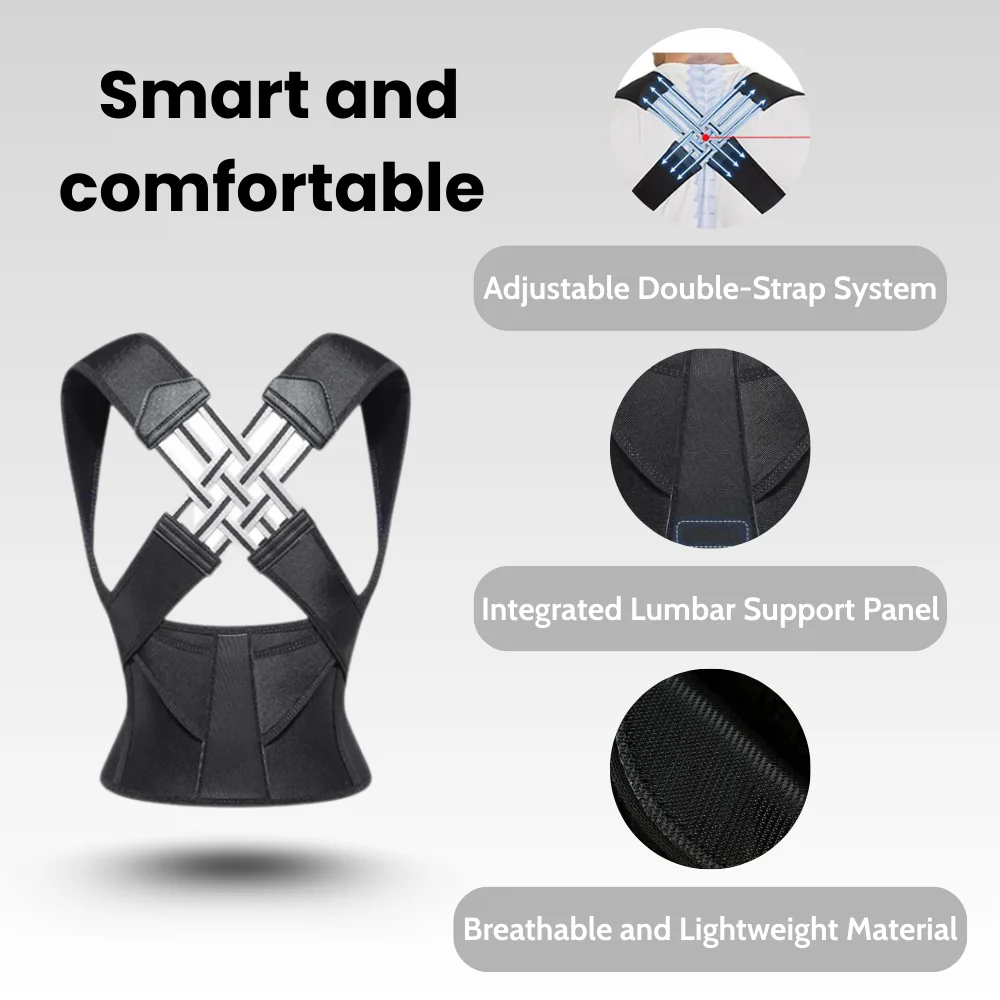 Adjustable Posture Corrector Belt - Image 3