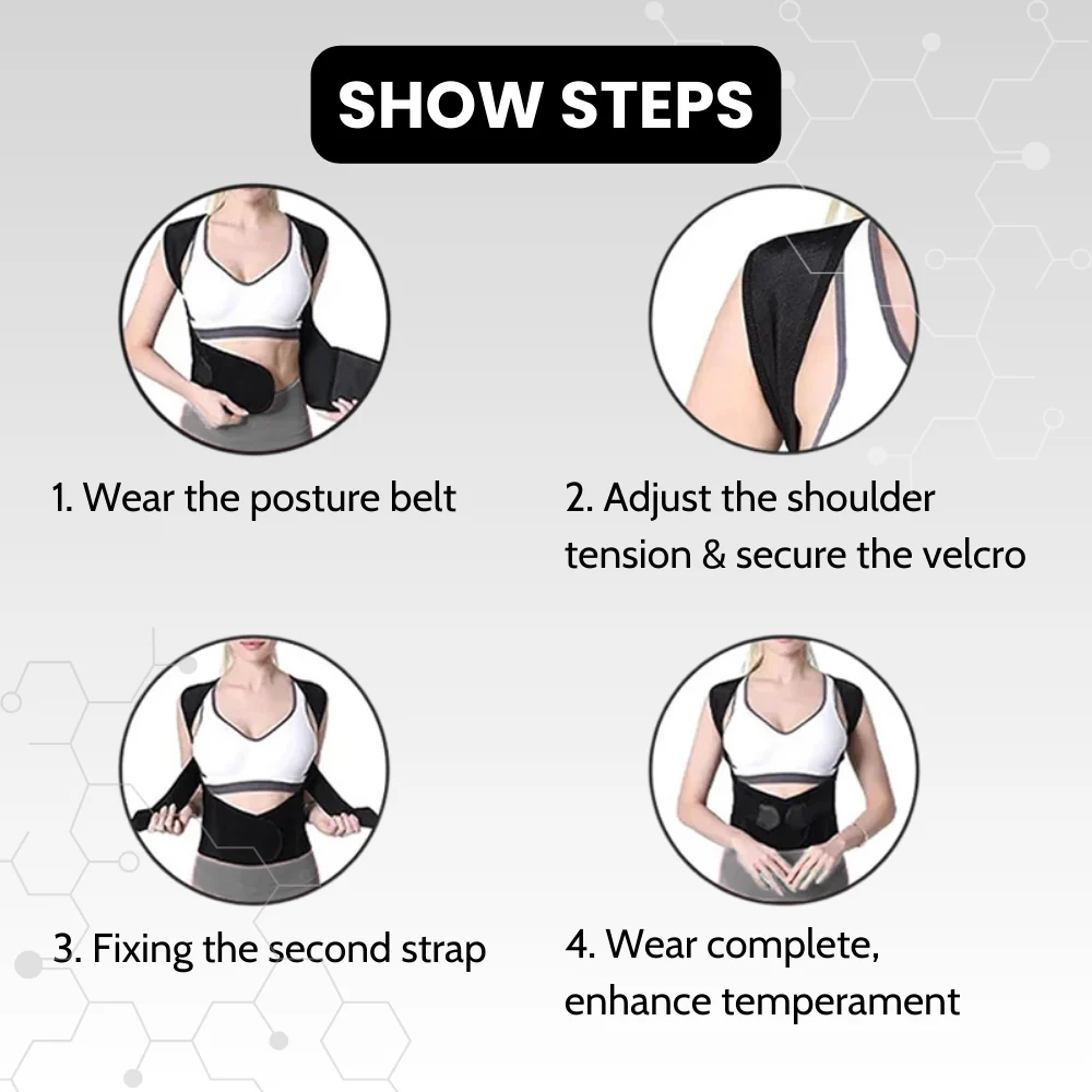 Adjustable Posture Corrector Belt - Image 6