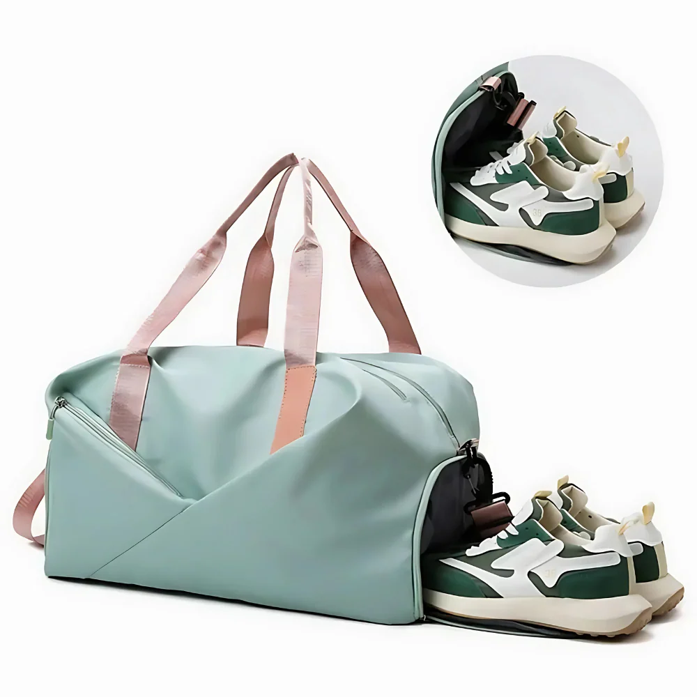 Gym Bag with Shoe Compartment - Image 3