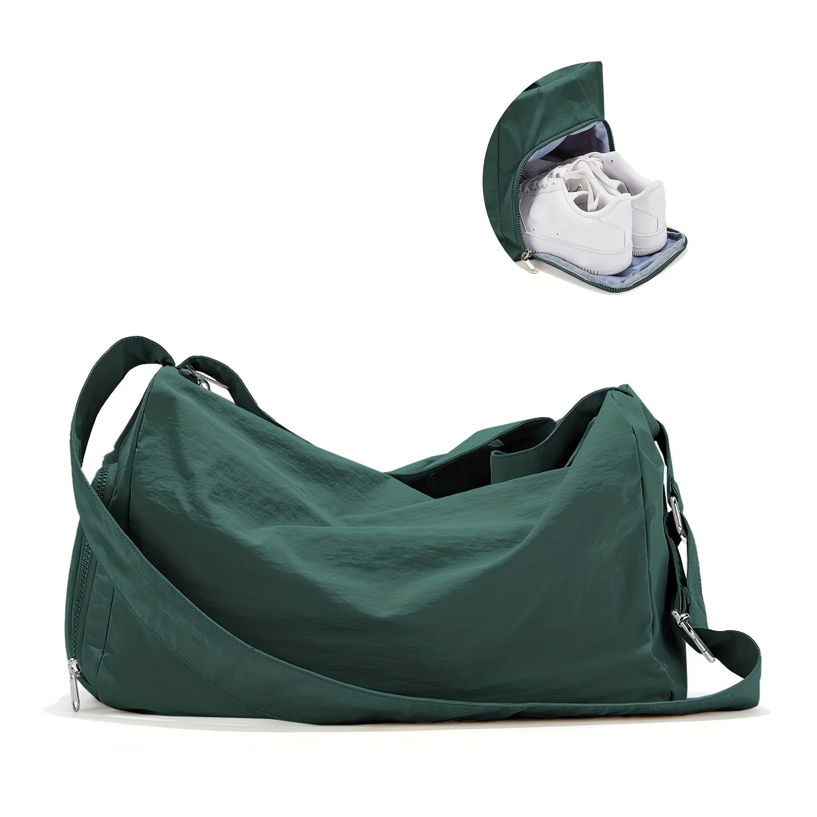 Lightweight Shoe Compartment Gym Bag - Image 10