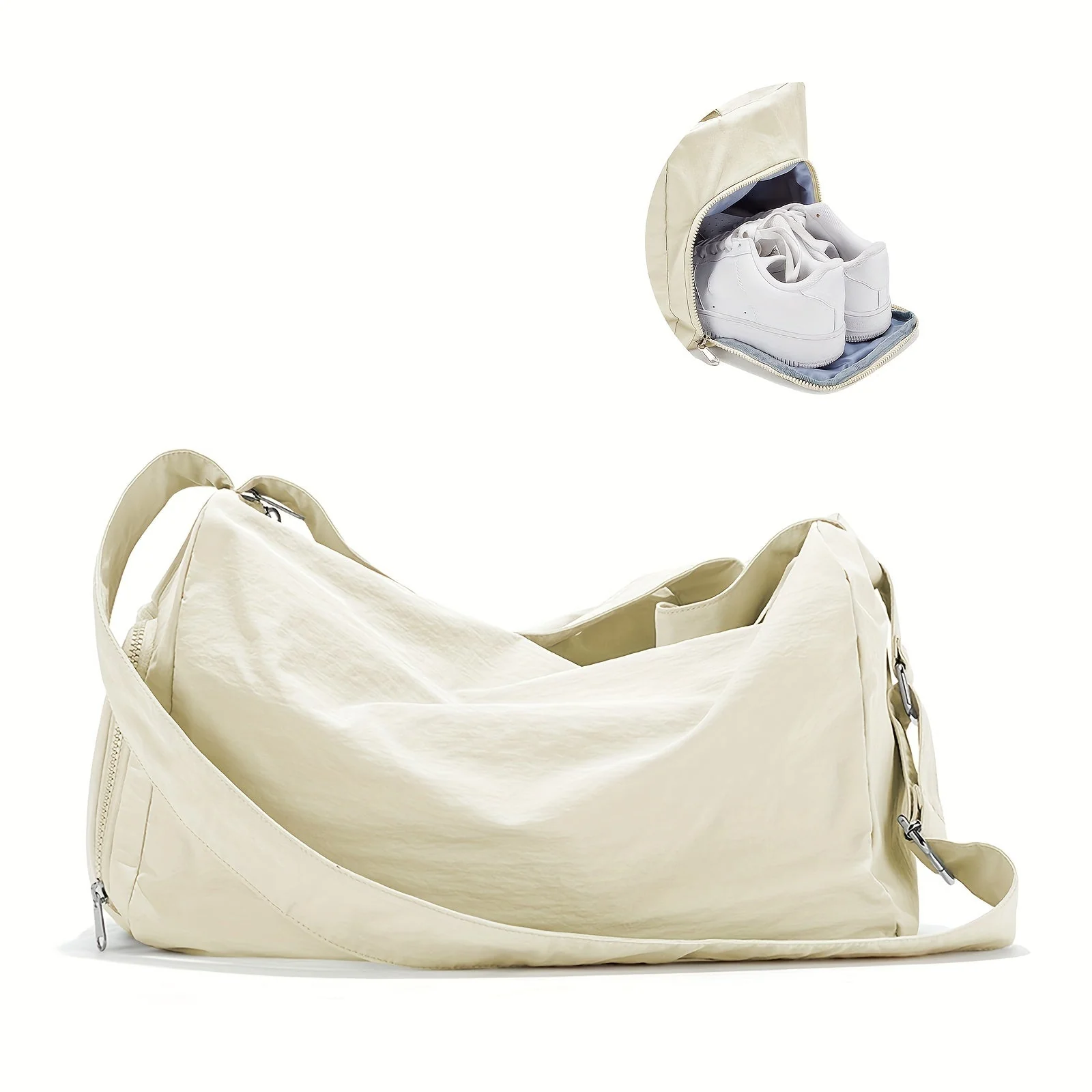Lightweight Shoe Compartment Gym Bag - Image 12