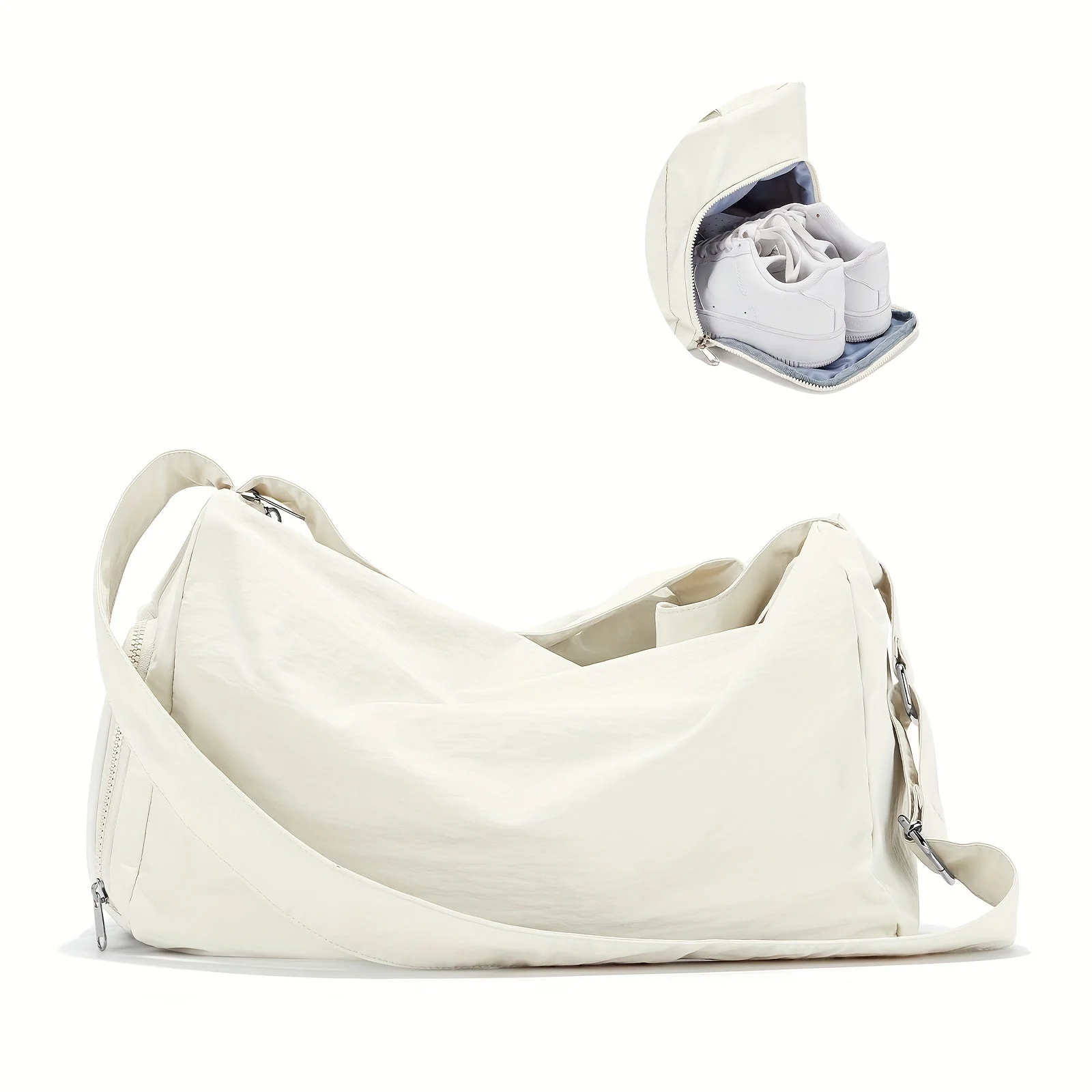 Lightweight Shoe Compartment Gym Bag - Image 7