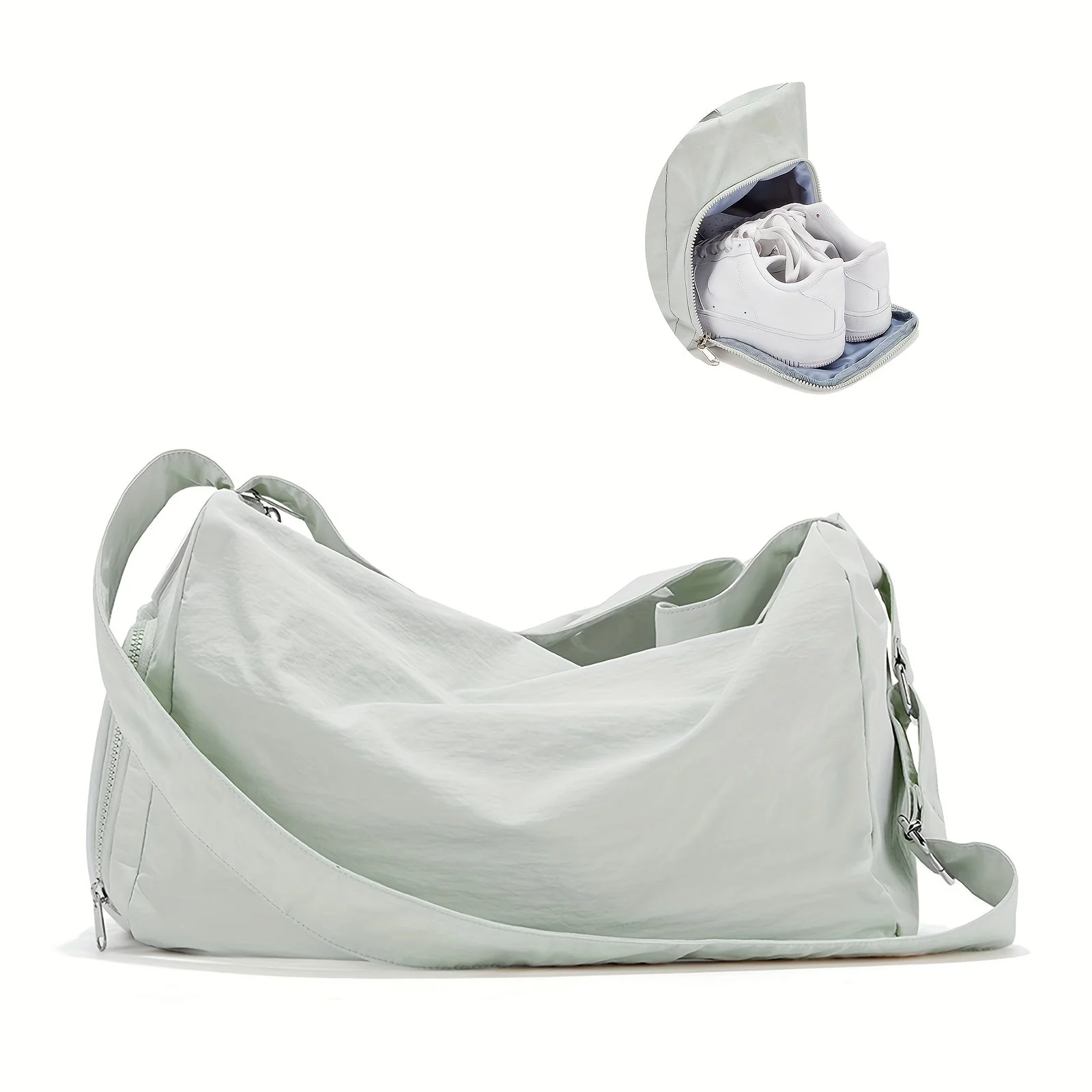 Lightweight Shoe Compartment Gym Bag - Image 8